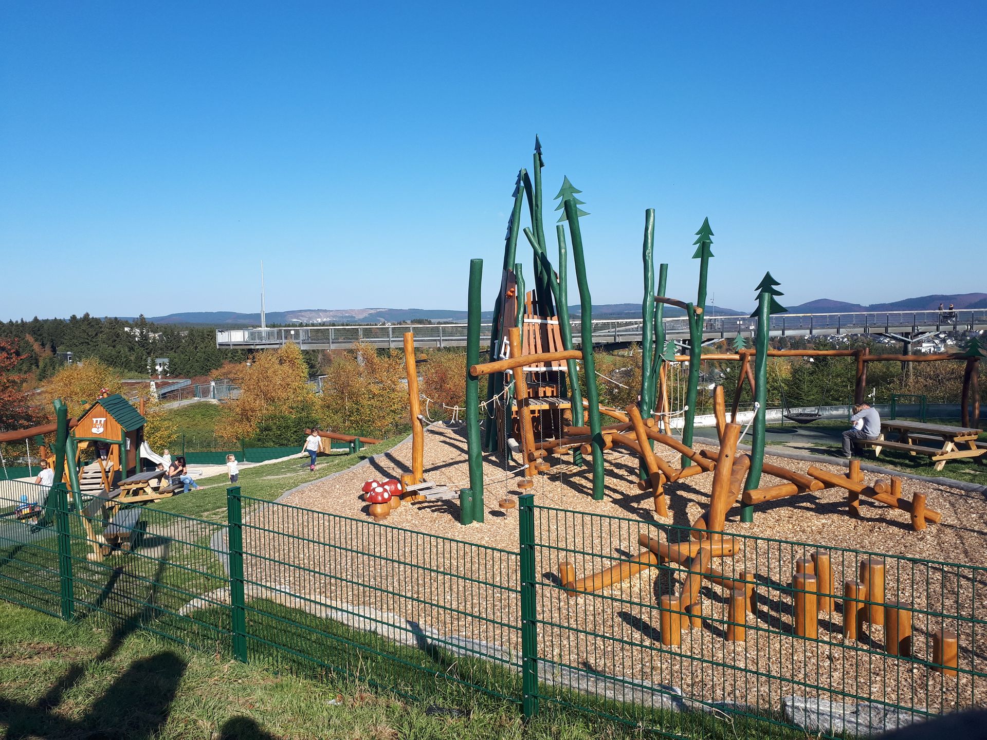 Kappi's kinderspeelplaats op Erlebnisberg Kappe  Winterberg