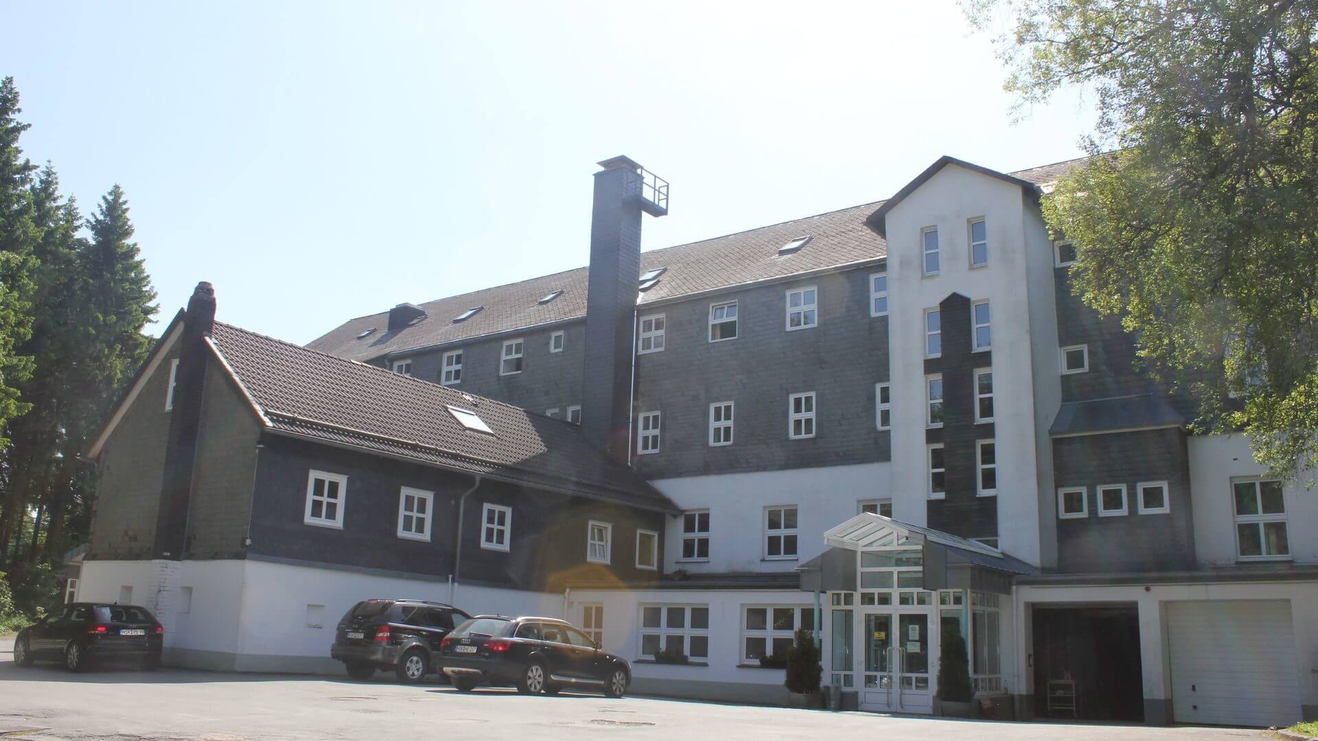 Entrance hostel Erlebnisberg Kappe  in Winterberg