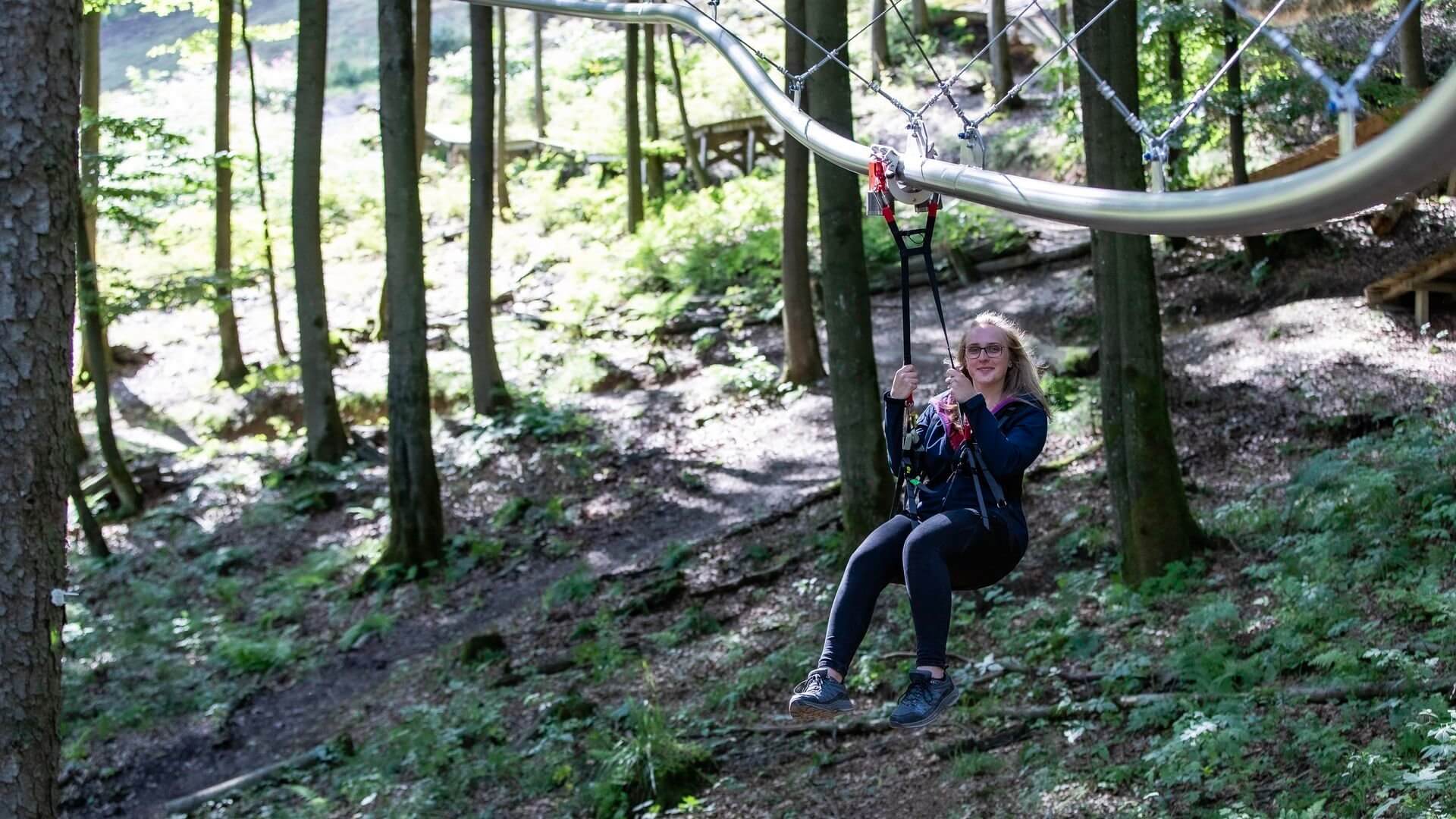 Vereinsfahrt und Gruppenausflug zur Fly-Line Winterberg